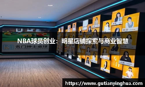 NBA球员创业：明星店铺探索与商业智慧